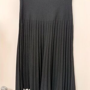 MIA MOD - “Year Round” Black Pleated Skirt 27”